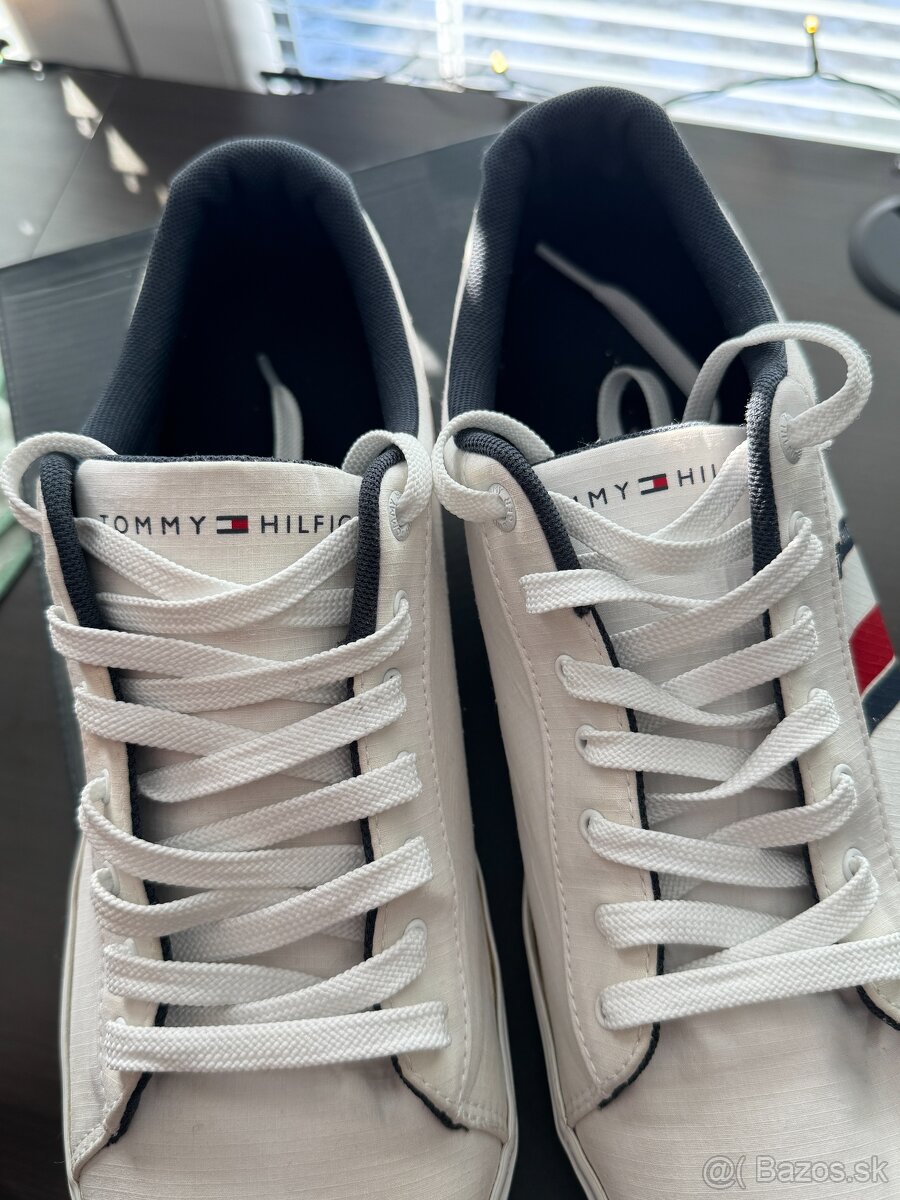 Tommy Hilfiger tenisky - biele - 2