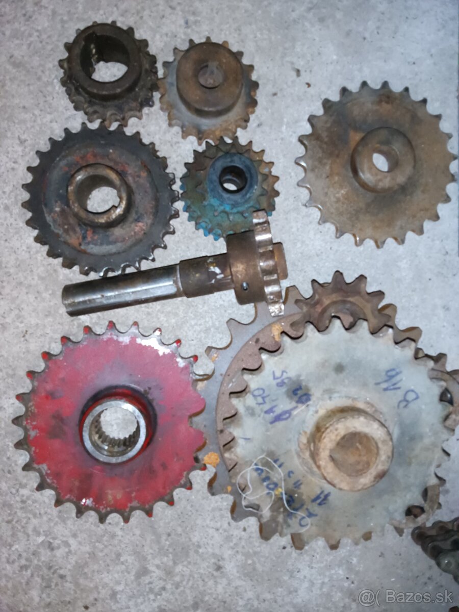 Reťazové, ozubené kolesá,remenice,unásave - 2