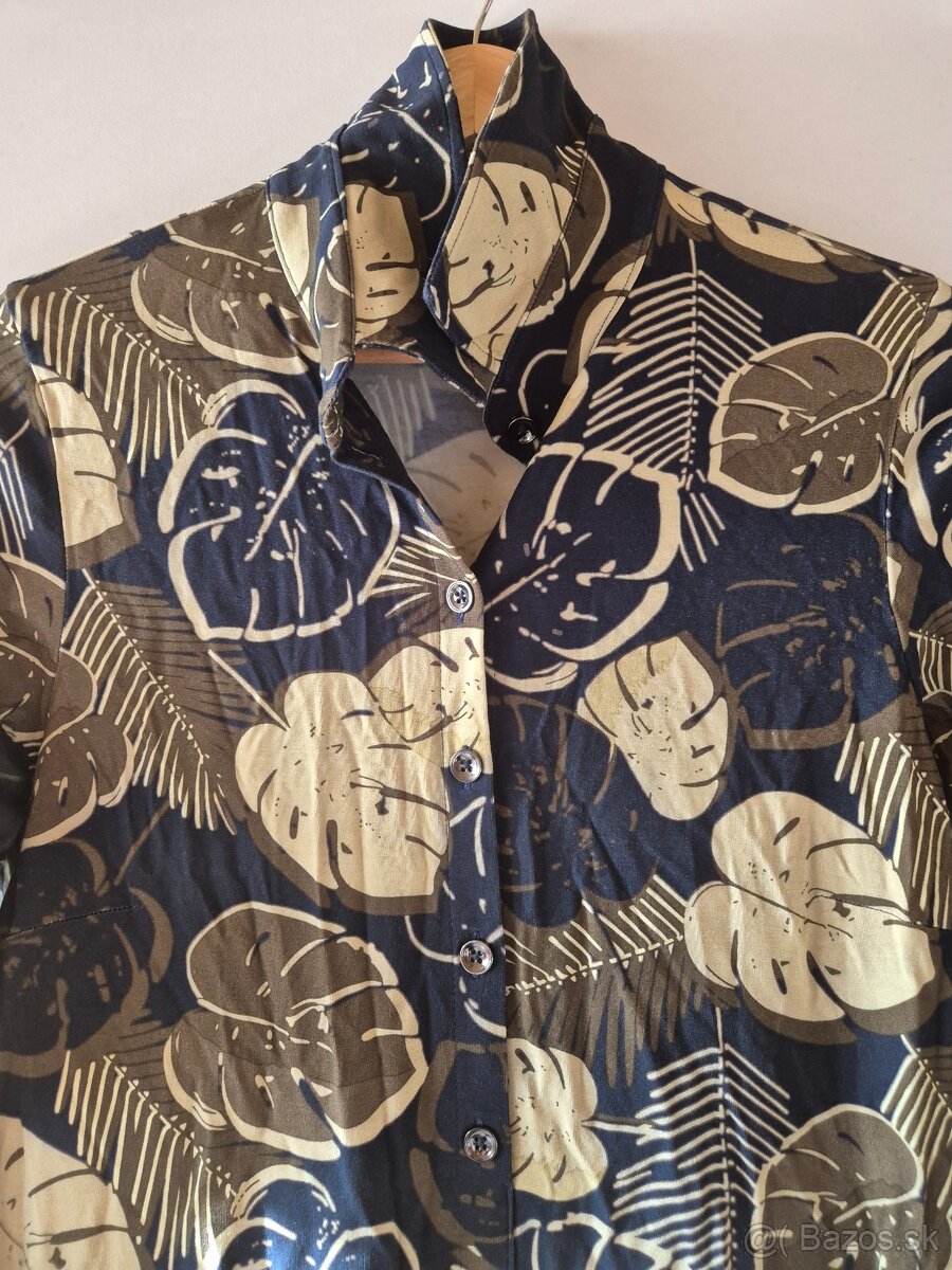 Jesenné šaty vo veľkosti 42 - 2