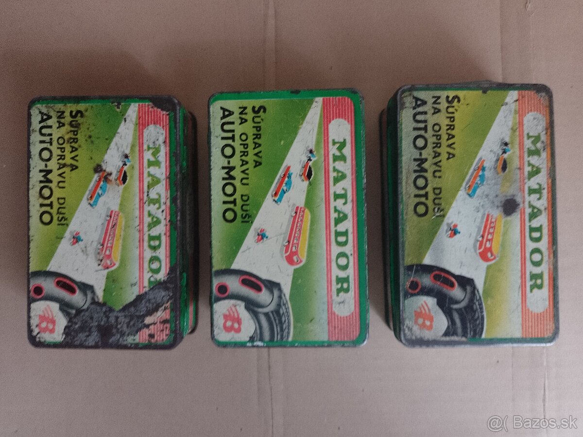 Plechové krabičky Matador - 2