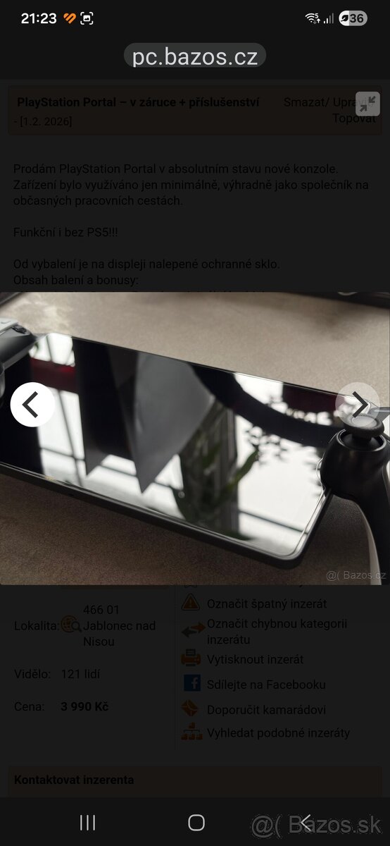 Portal ovladač na ps5 - 2