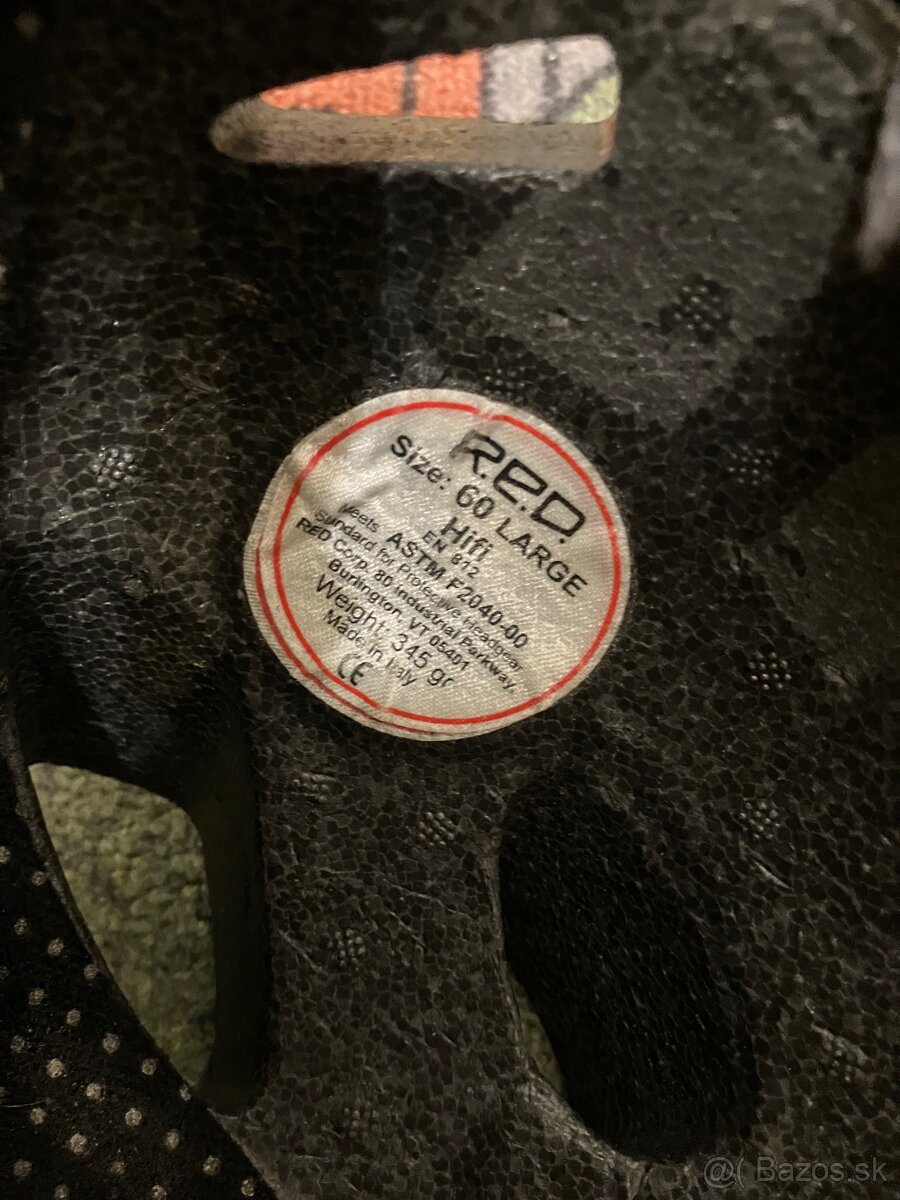 Lyziarska prilba burton red - 2