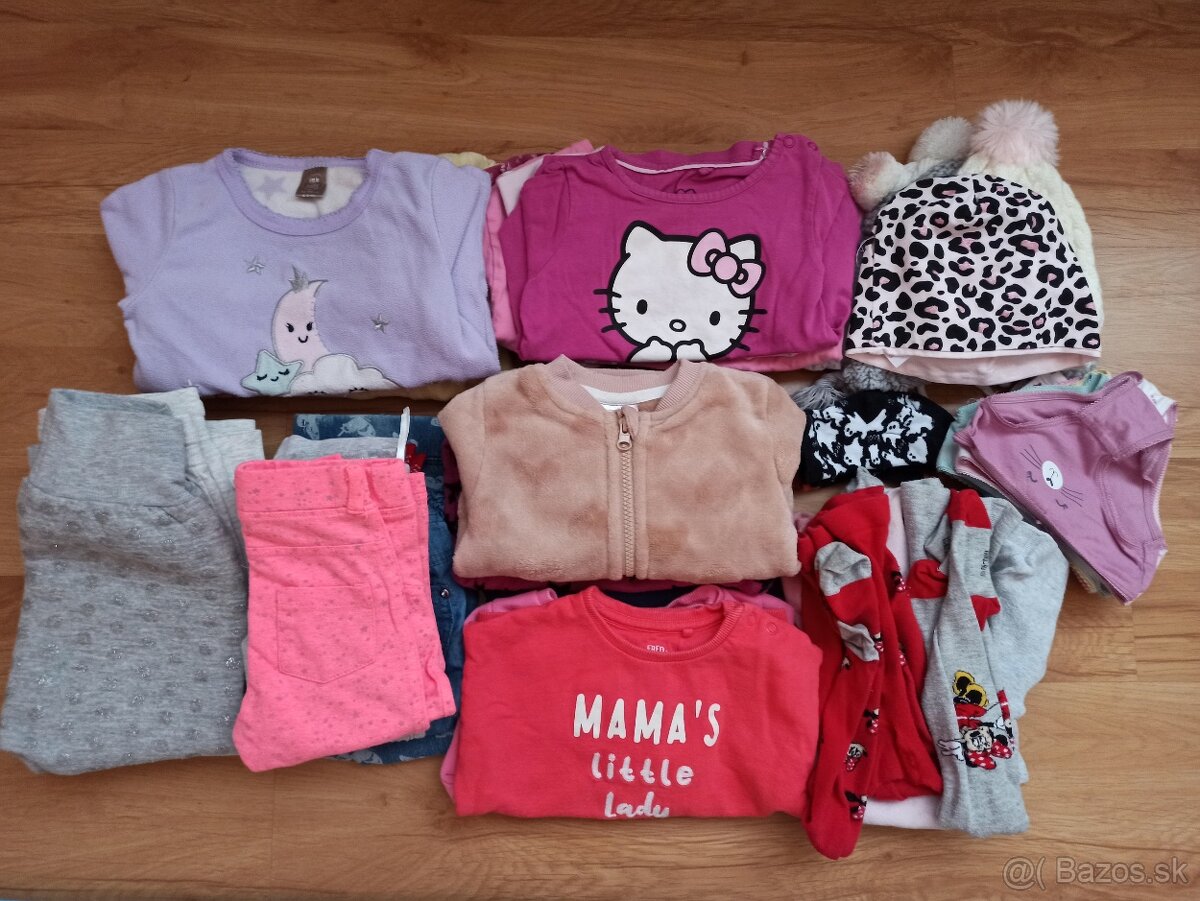 Balík obleč. č.86-98 (cca 40ks) - 2