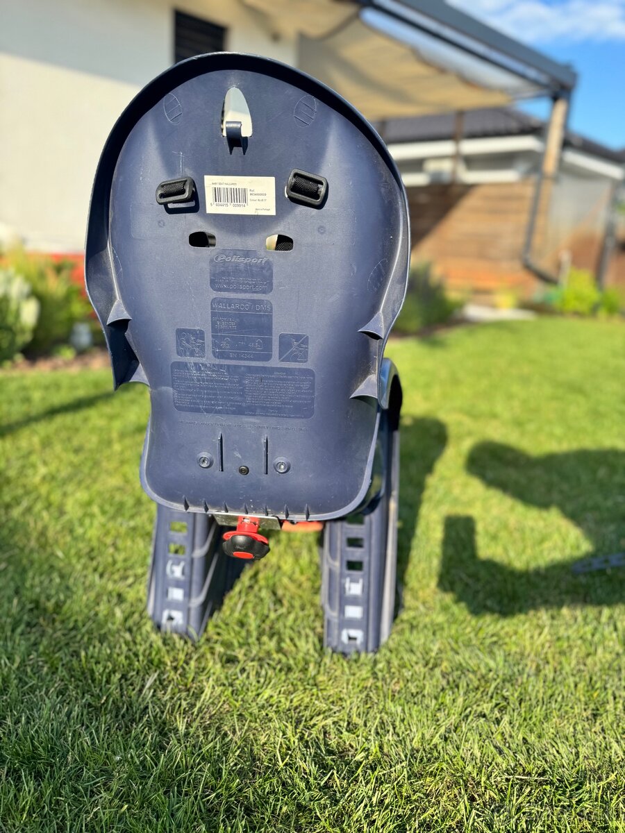 Detská sedačka na bicykel: zadná - 2