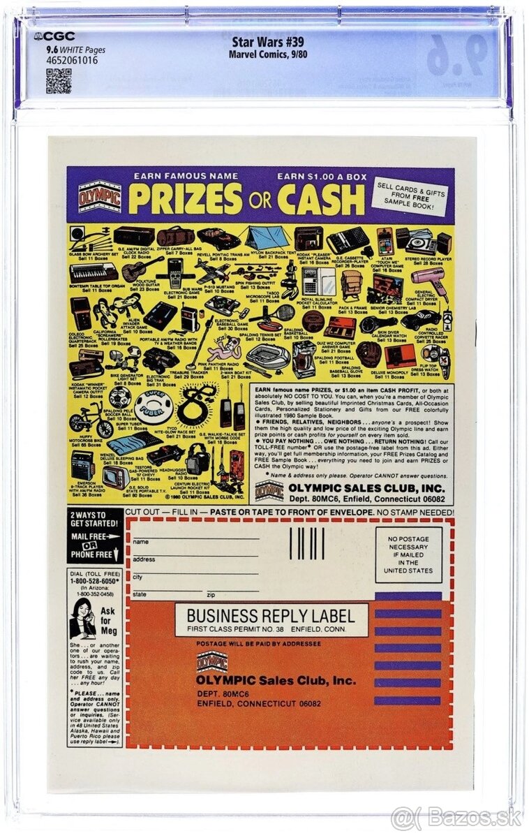Star Wars #39D (1980) – CGC 9.6 - 2
