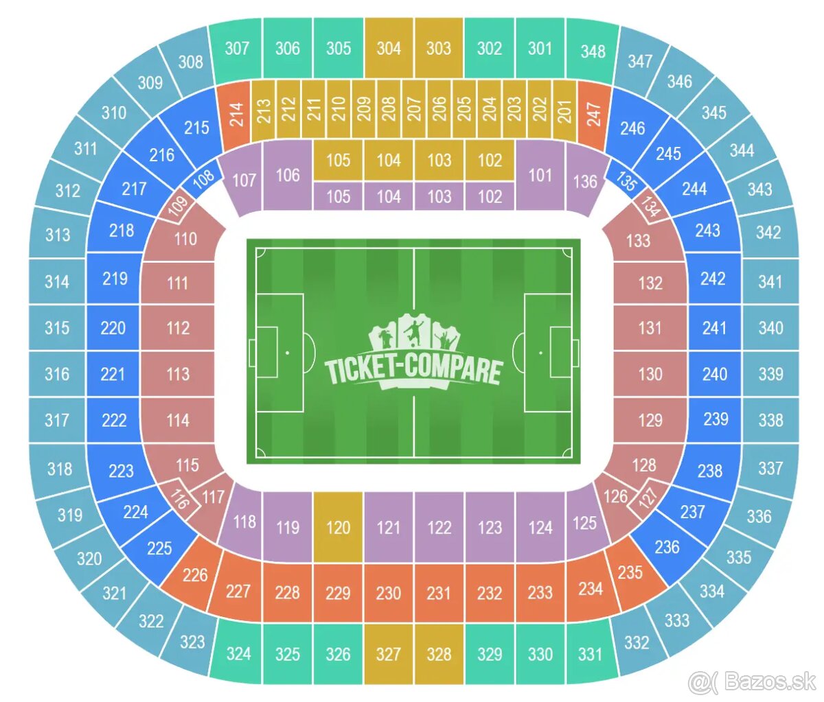THE WEEKND – 25.7.2026 | 4 lístky vedľa seba - 2