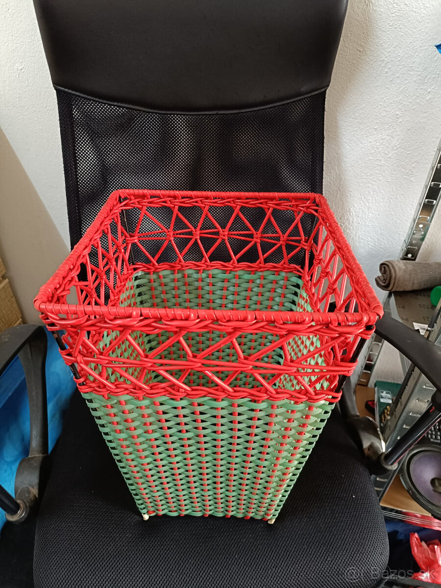 Retro bužírkový smetný kôš - 2