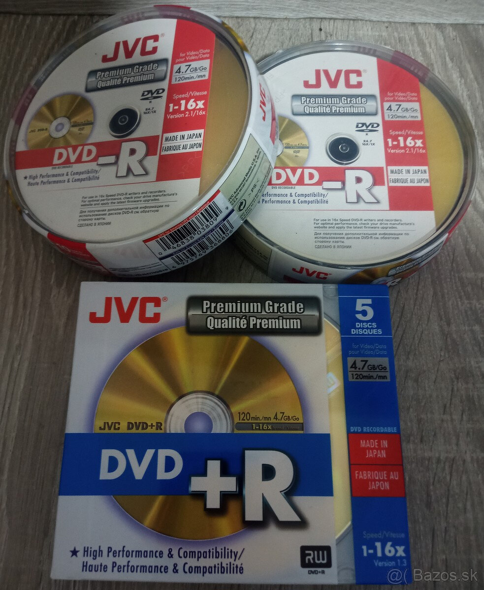 čisté DVD médiá - 2
