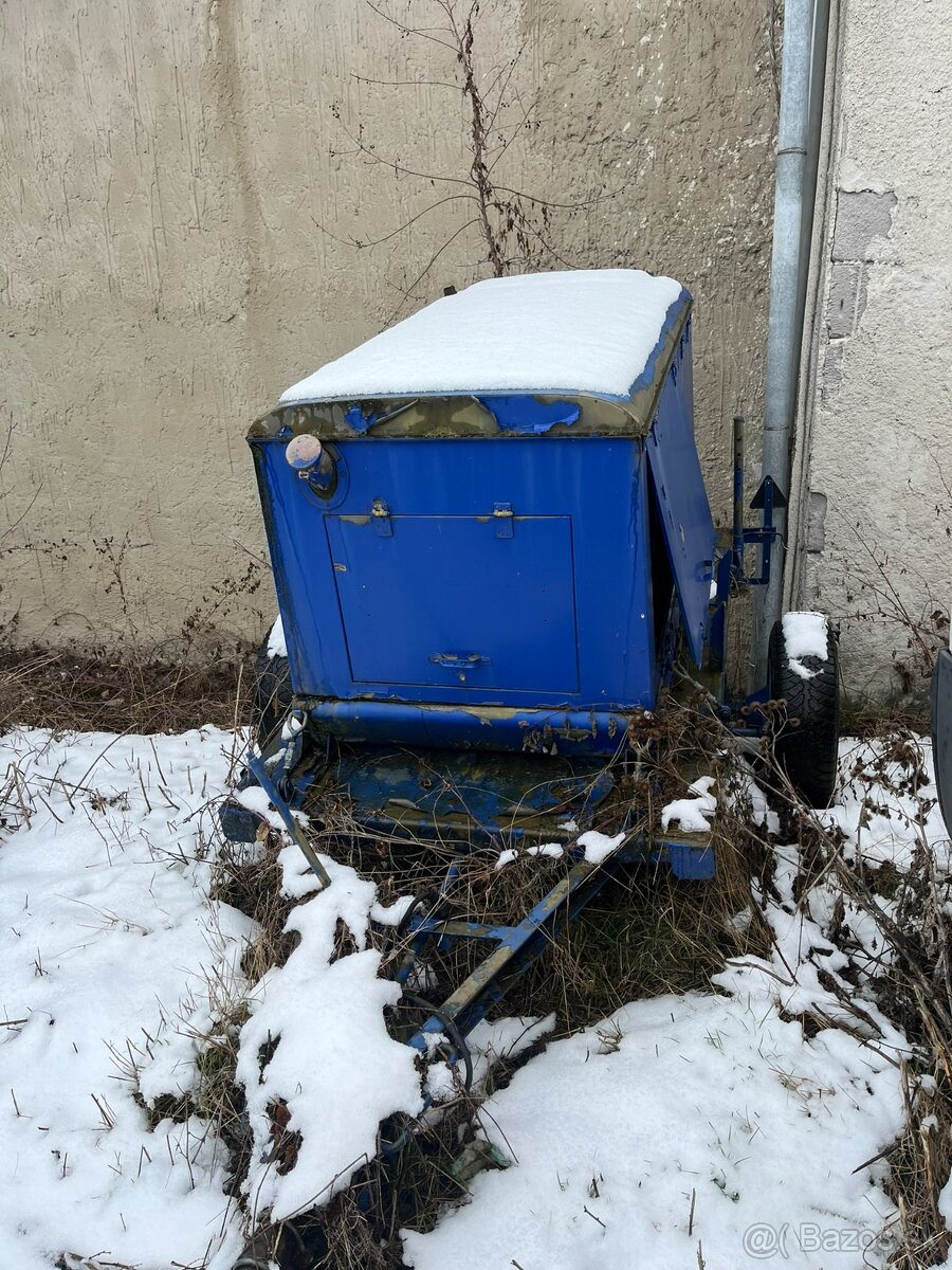 Benzínová elektrocentrála. - 2