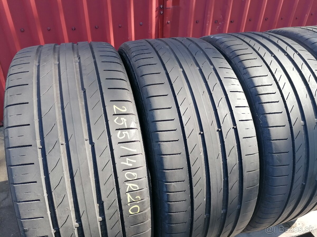 Letne 255/40R20 Continental - 2