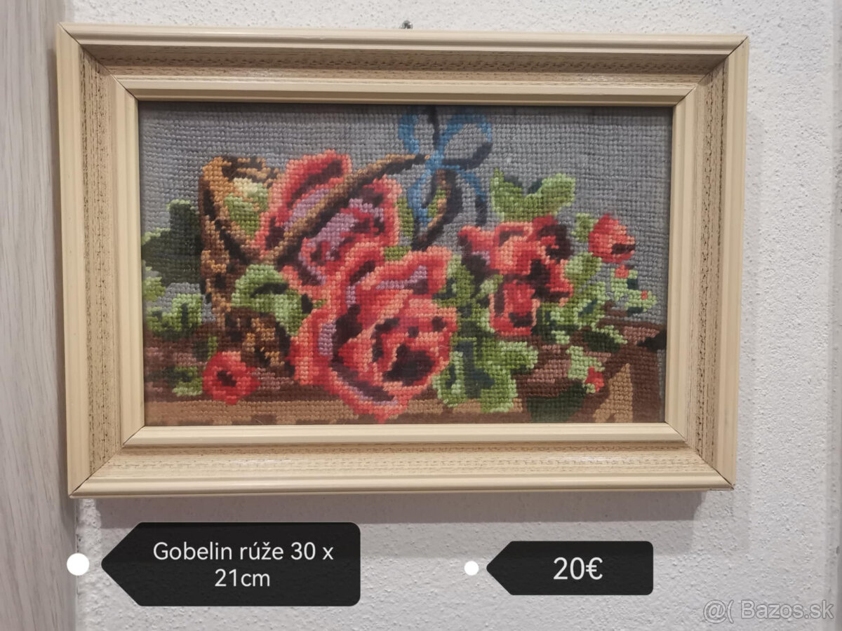 Gobelínove obrazy vyšívané - 2