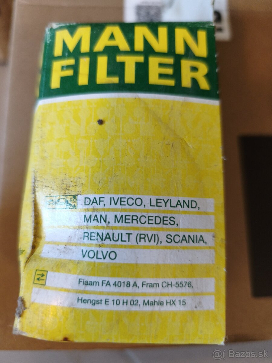 Hydraulický filter MANN-FILTER H 601/4 (Nový) - 2