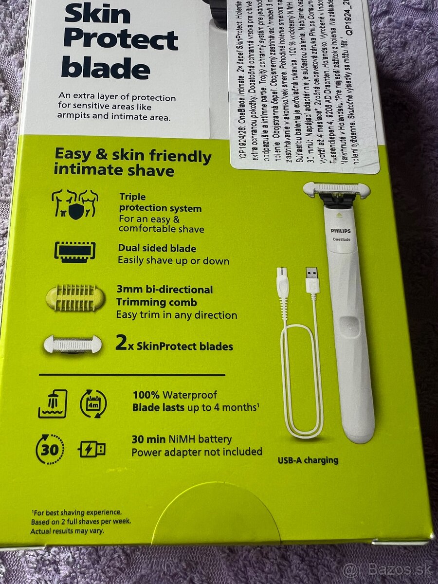 Philips OneBlade Intimate dámsky - 2