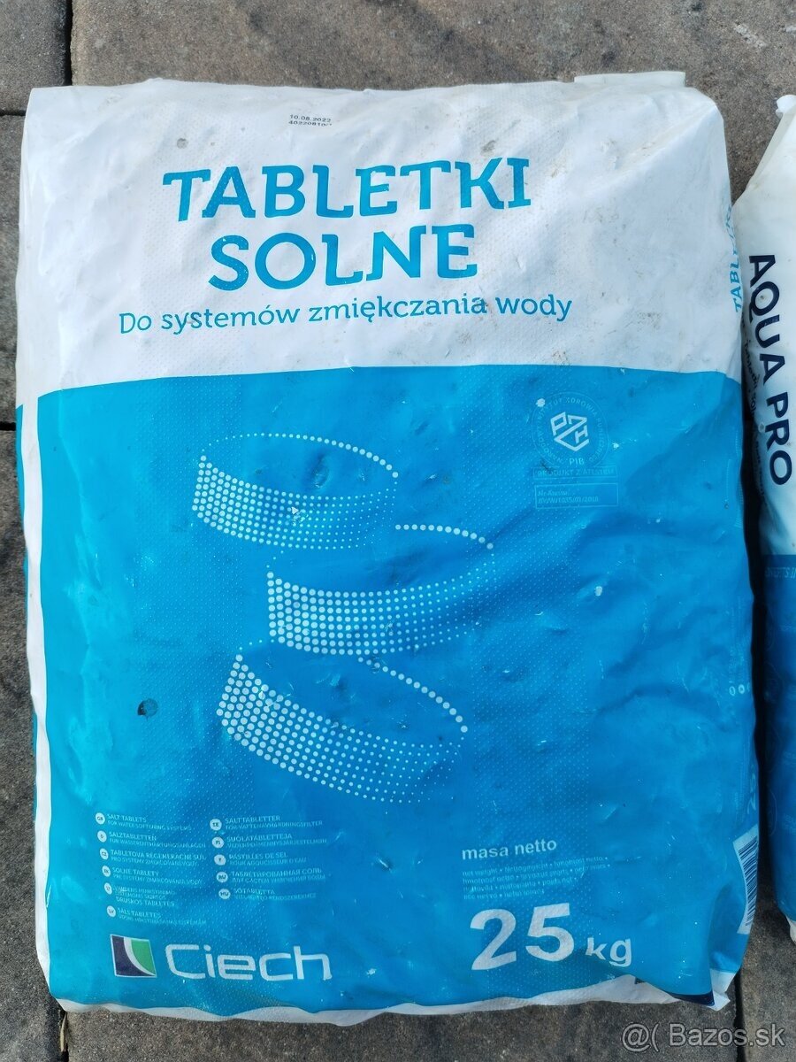 Tabletová/tabletovaná soľ 25kg - 2