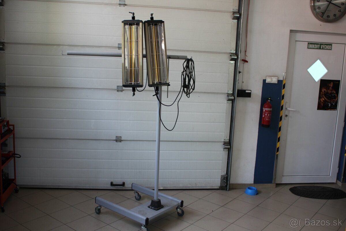infražiariče 2 x 2000W - 2