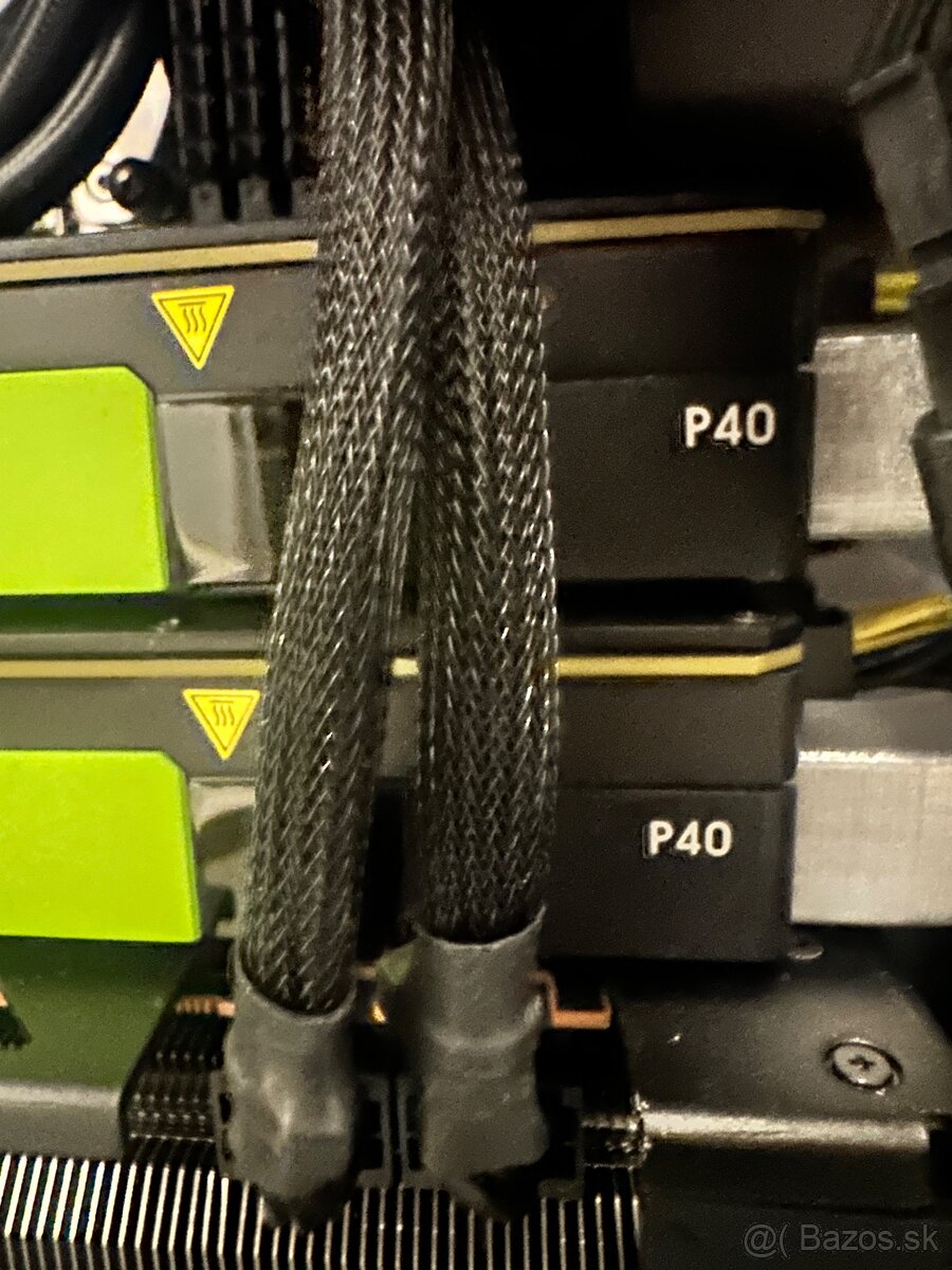 Predám 2x Nvidia Tesla P40 24GB + chladenie - 2