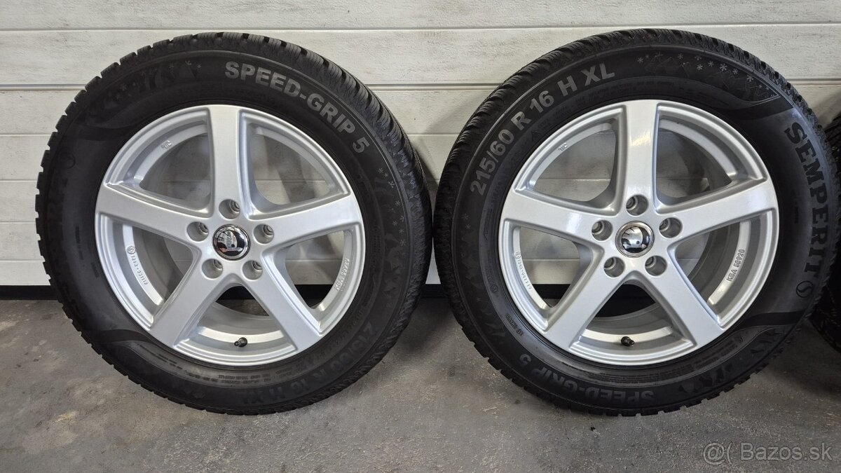 Hliníkové disky 5x112 r16 ET41 Karoq/Ateca/T-Rock - 2