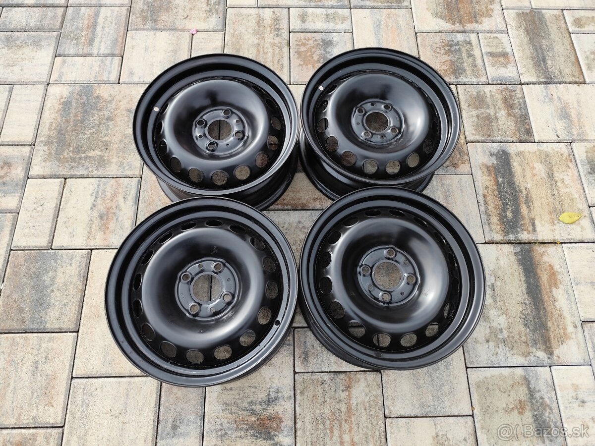4x98 r14 plechové disky Fiat 500, Panda, Punto, Doblo - 2