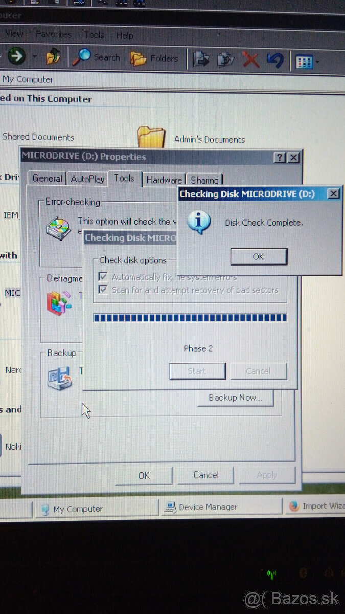 Predám funkčný Microdrive IBM 1GB s radičom - 2
