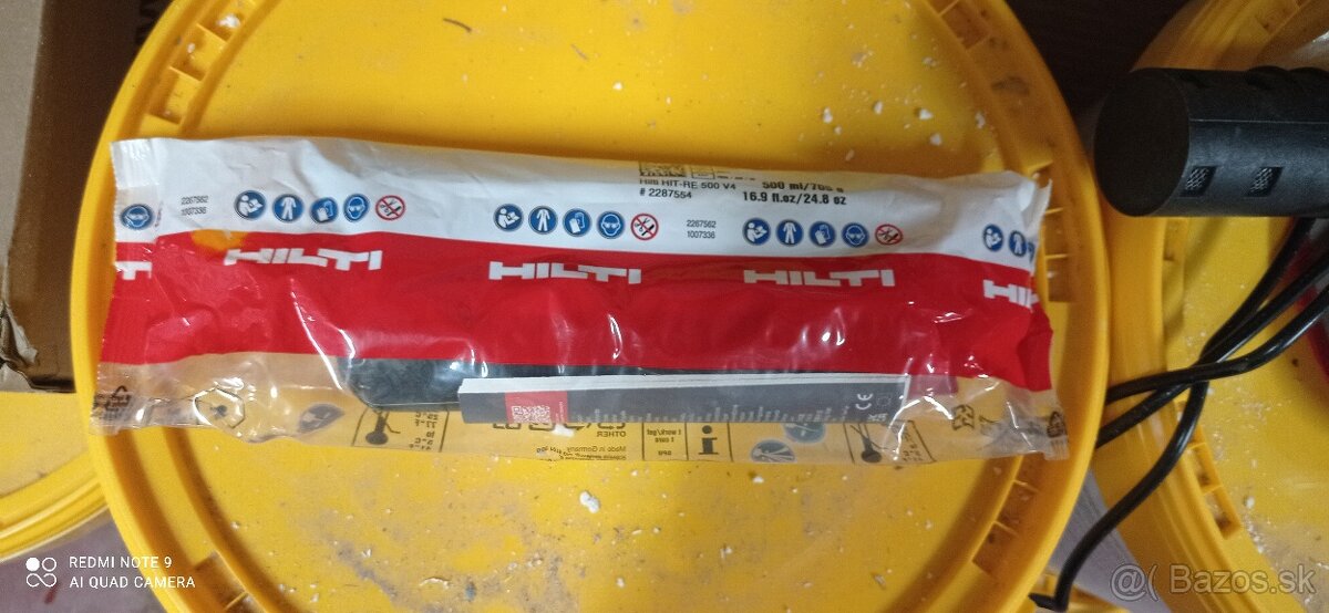 Hilti chemická kotva - 2