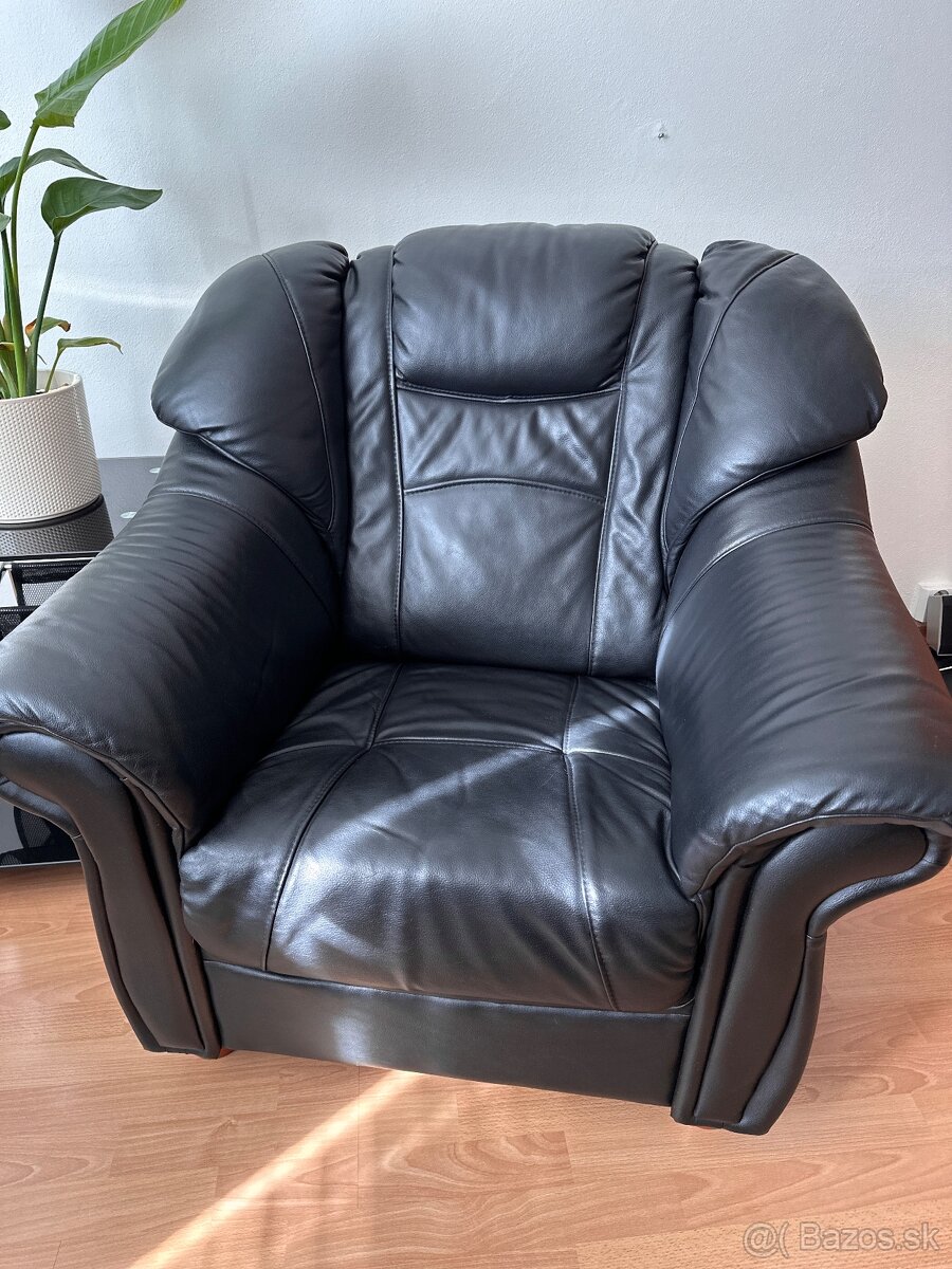 Predám kožené kreslo - 2