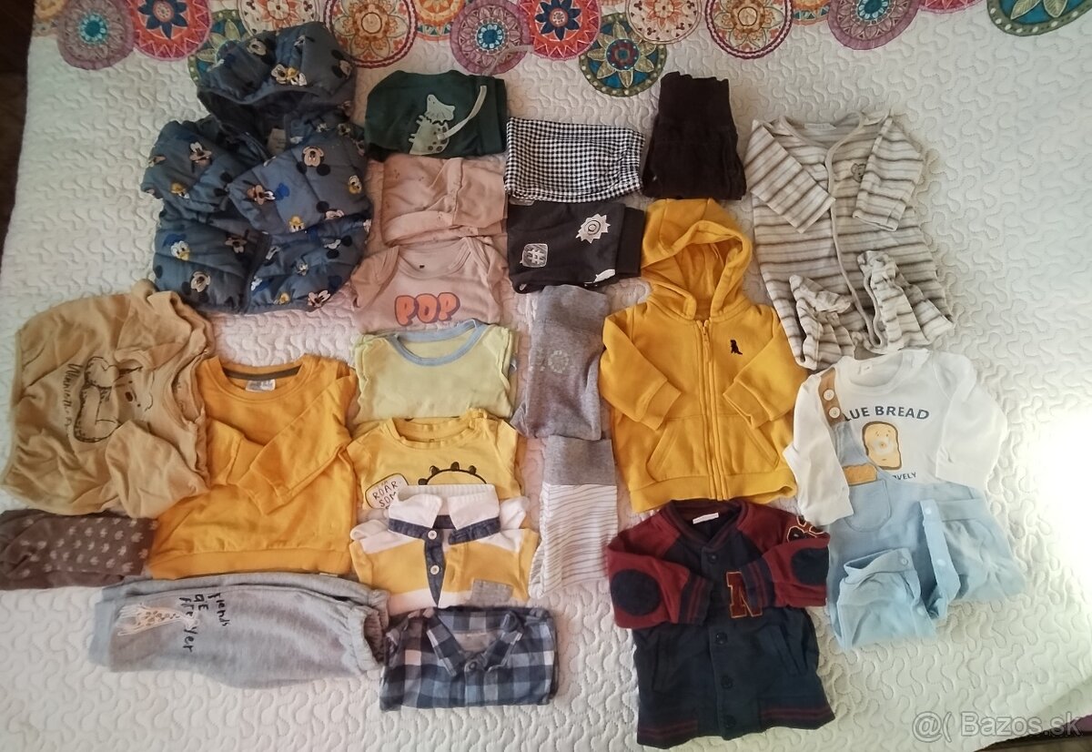 Chlapčenské oblečenie 62,68 - 2