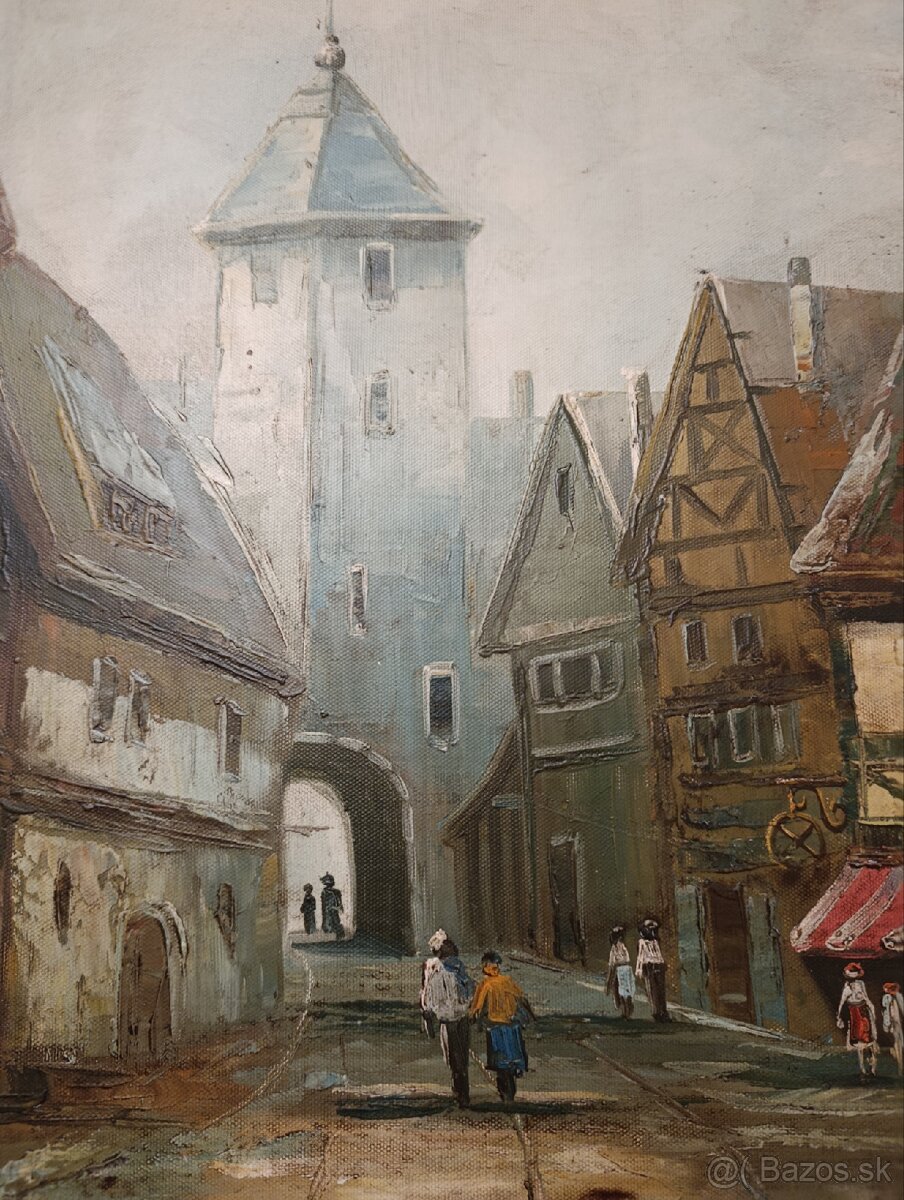 Olejomaľba Erich Dobler - 2