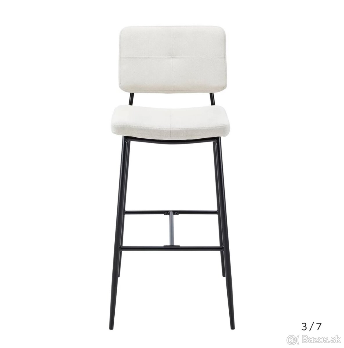 Barové stoličky NETA béžová (4 kusy) - 2