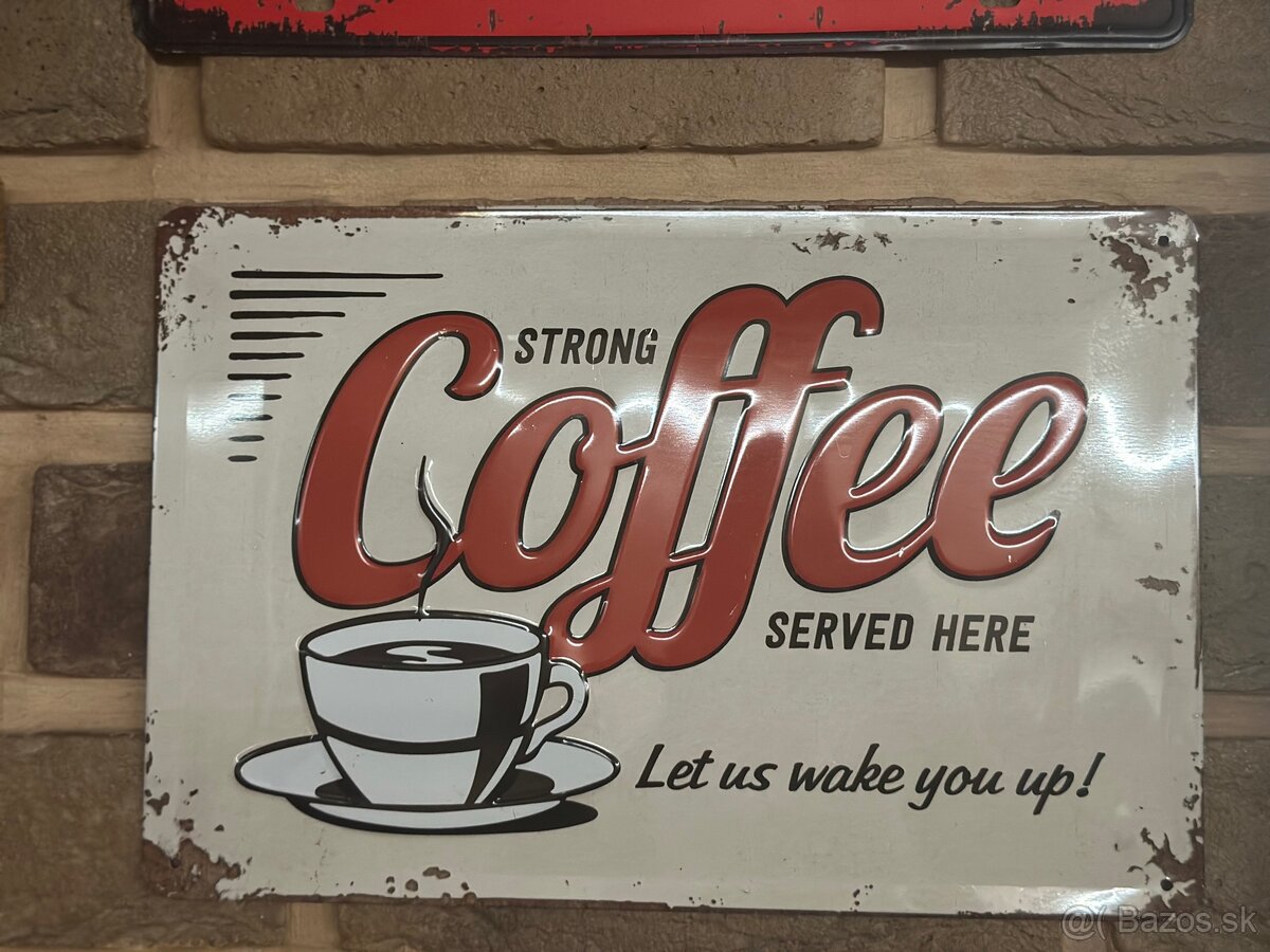 Vintage plechové tabule - 2