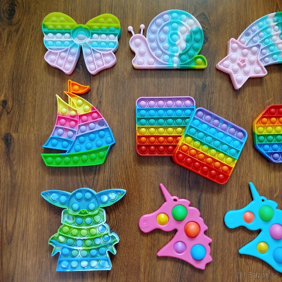 Rôzne Pop it - top stav - 2