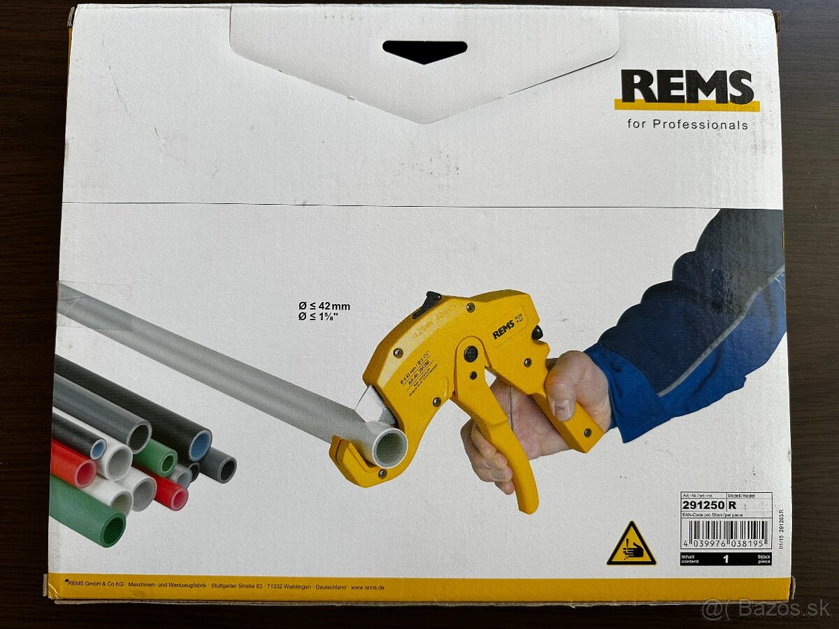REMS ROS P42 Nožnice na trubky - 2