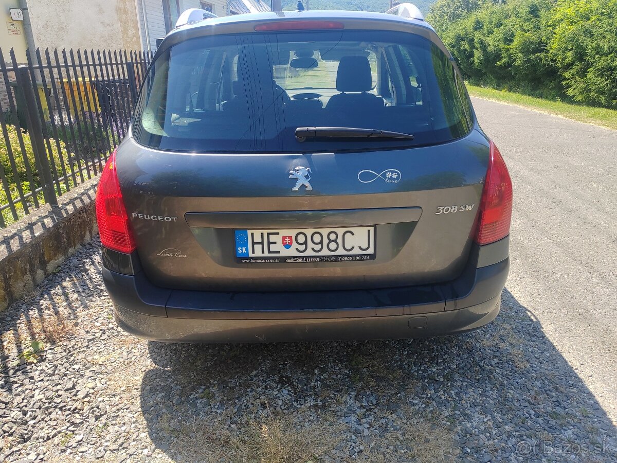 Peugeot 308 SW 1,6 combi 2012 - 2