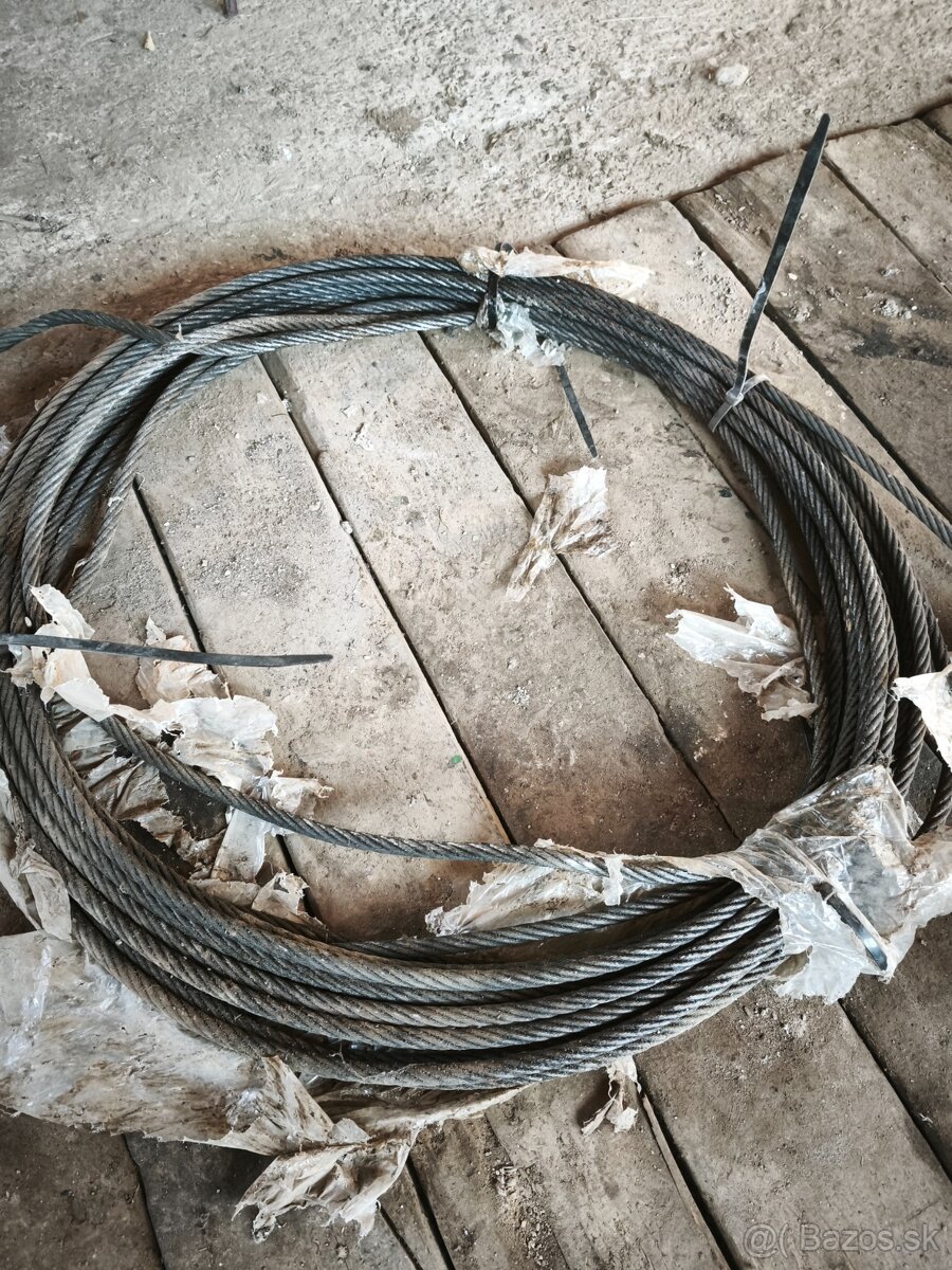Oceľové lano 14 a 12 - 2