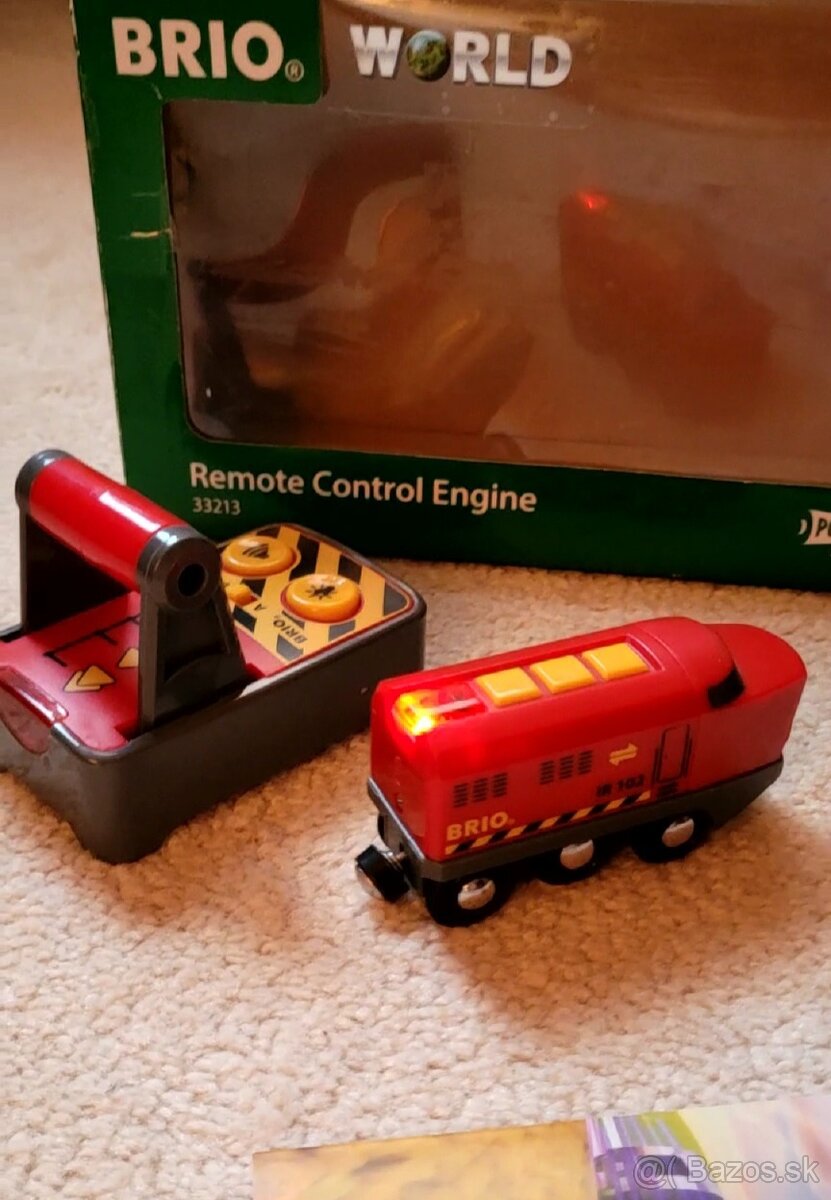 RC Brio vlacik cerveny - 2