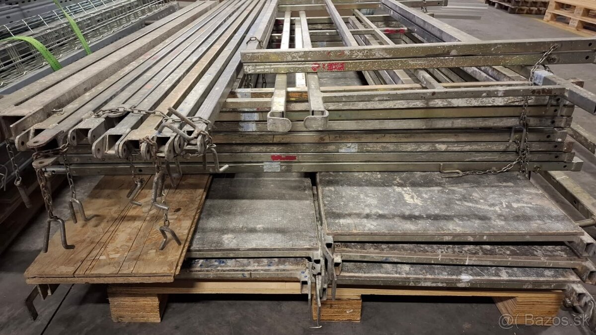 Oceľové pojazdné lešenie výška 8m - 2