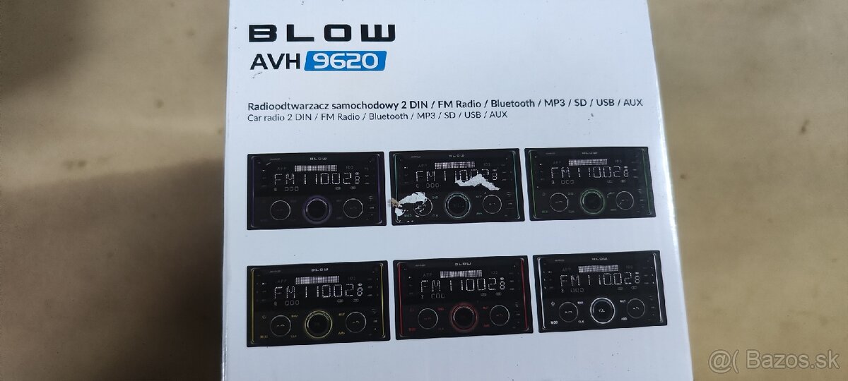 📢 Autorádio BLOW AVH-9620 (2 DIN, Bluetooth, RDS, USB) - 2