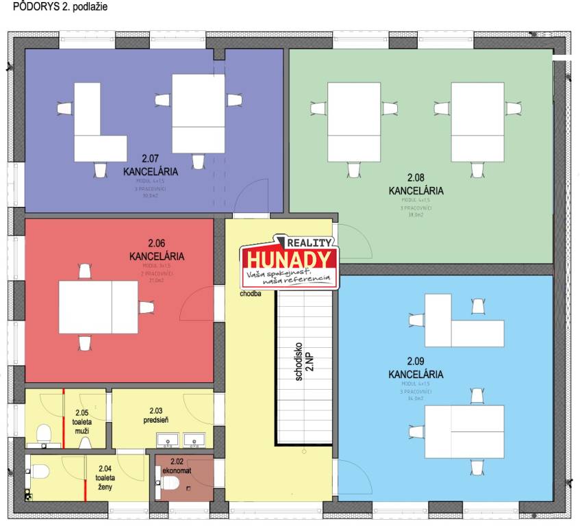 (34 m²) KOMERČNÉ PRIESTORY V NOVOSTAVBE - 2