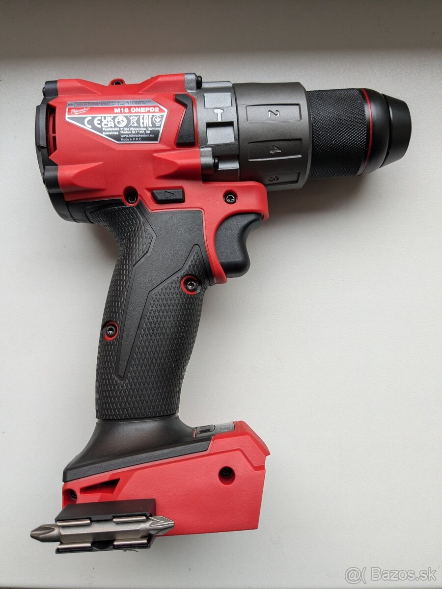 MILWAUKEE M18 ONEPD2 FUEL príklepová vŕtačka - 2