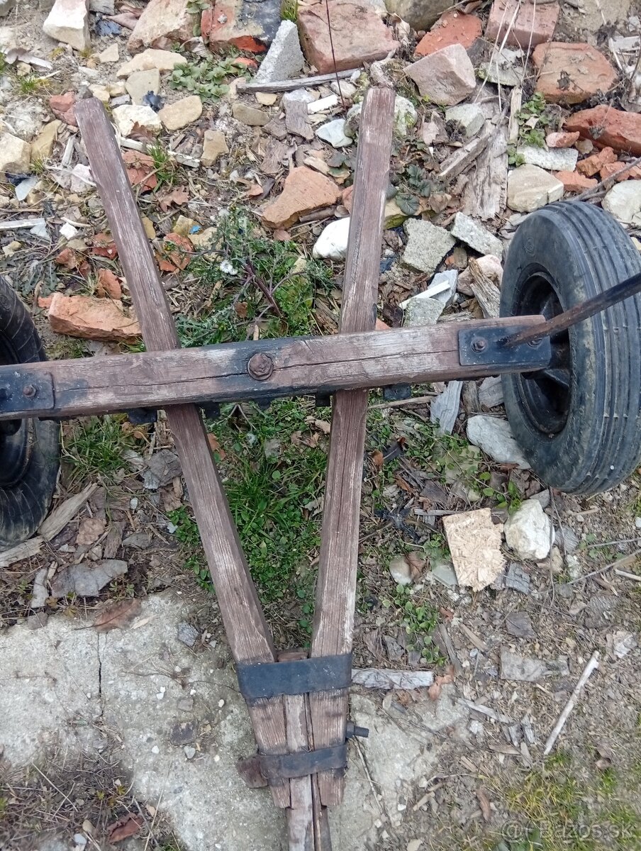 Dreveny voz, záprah - 2