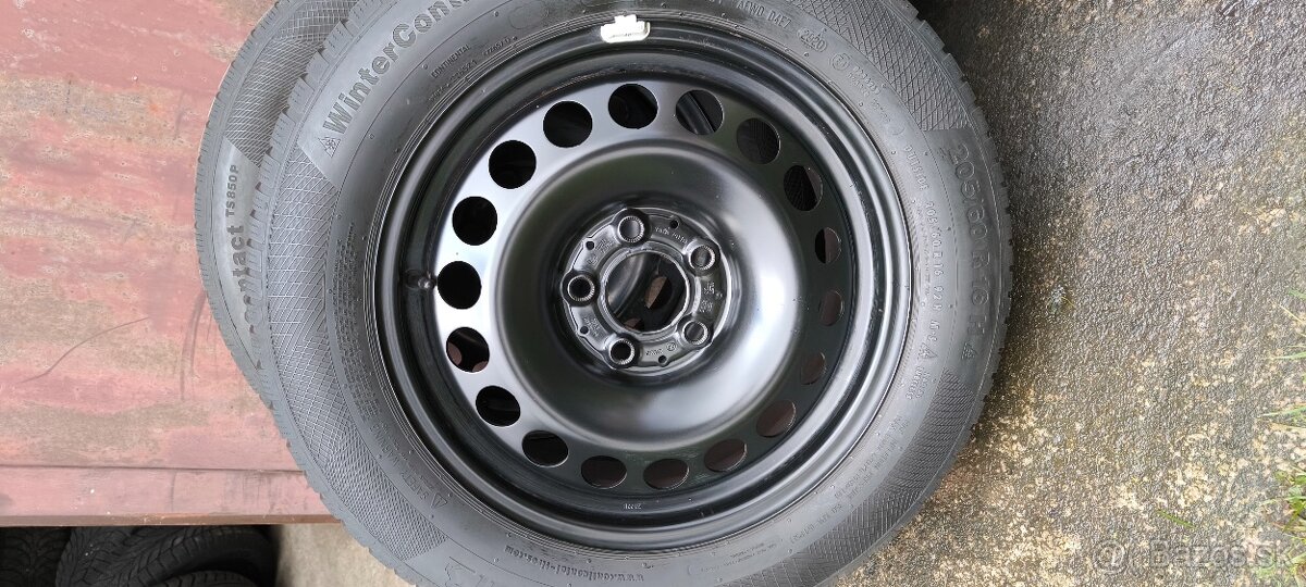 5x112,r16,6,5Jx16,et44-zimné pneu-TOP STAV - 2