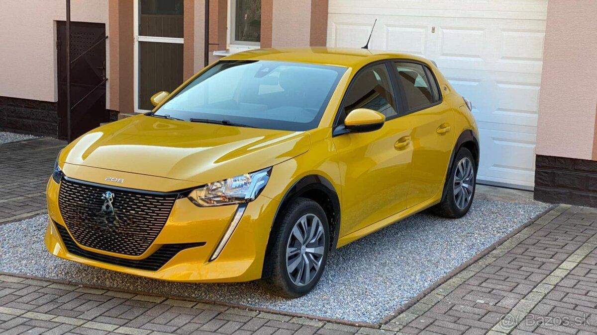 Peugeot 208 E-208 Active A/T, 24tis.km, 2021, Aj na splátky - 2
