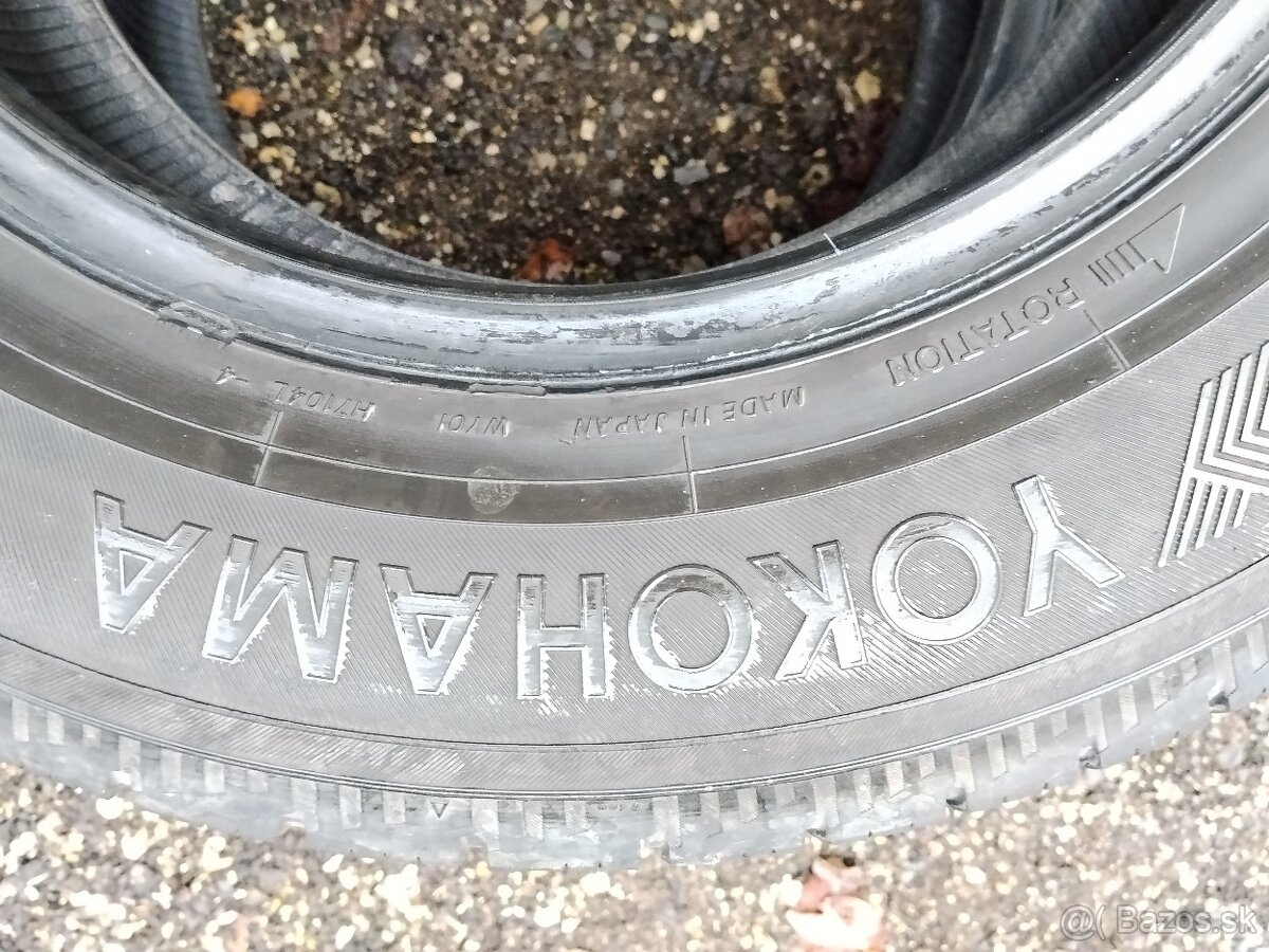 Zimne dodavkové zatazove YOKOHAMA 215/70 R15C, 2ks - 2
