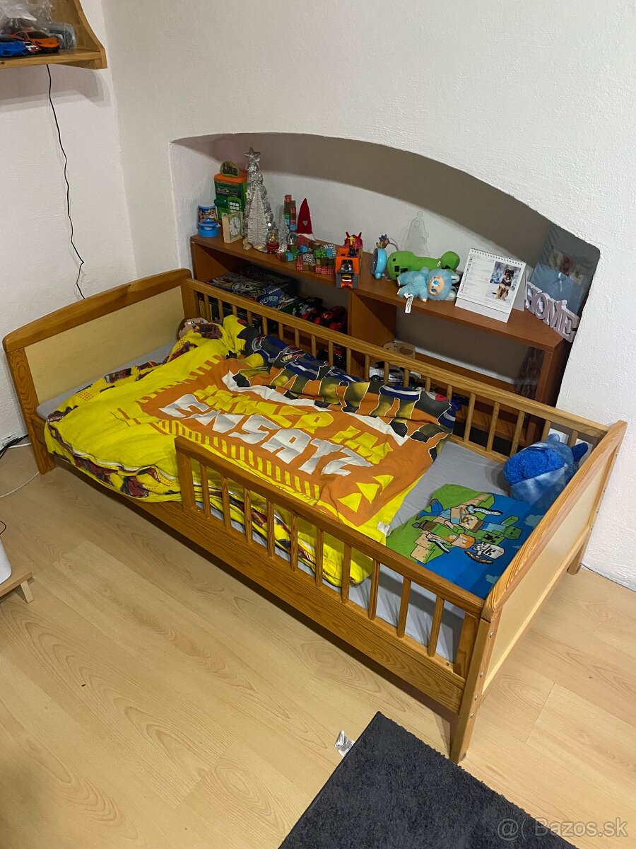 Detská smrekova posteľ - 2