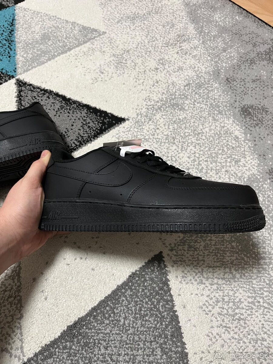 Nike Air Force one 1 čierna 45 - 2
