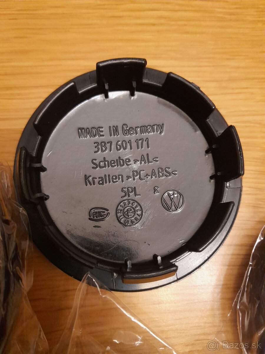 Stredové pukličky diskov 65mm - 2