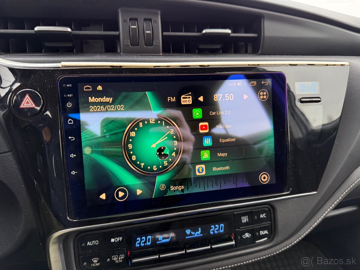 Android radio dotykove toyota auris , corolla - 2