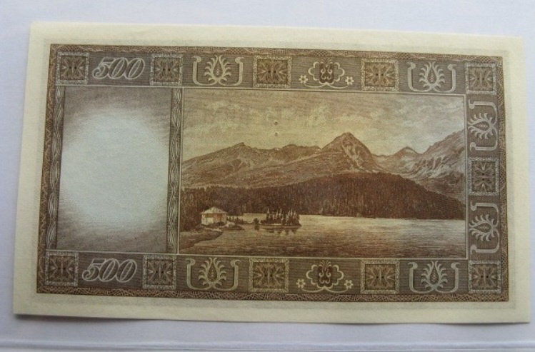 Bankovky 500 Kčs - 2