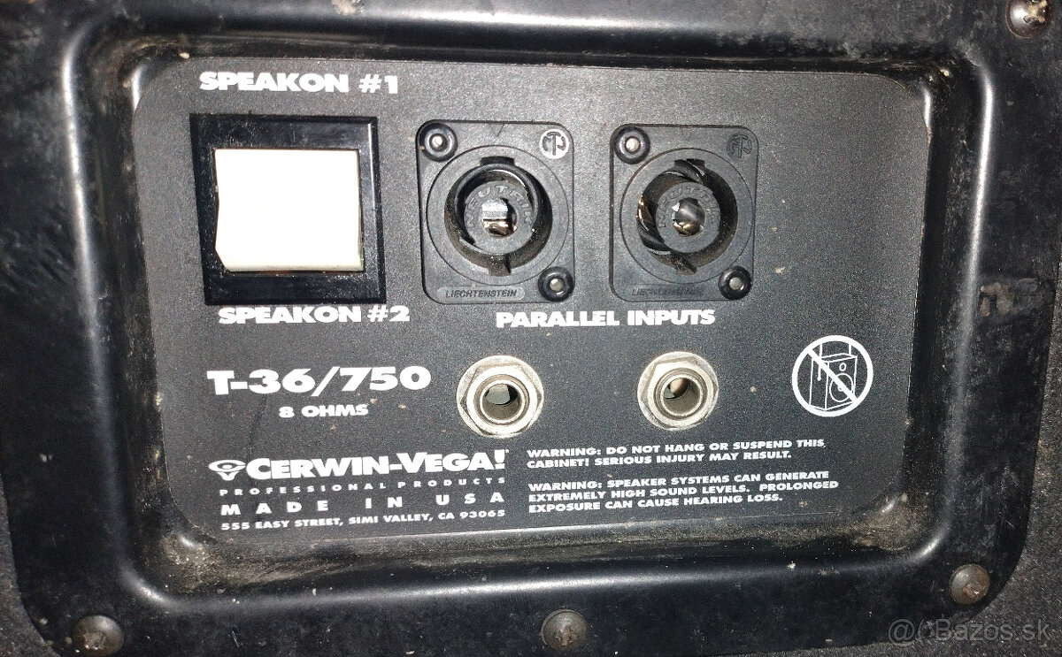 Cerwin Vega + QSC + dsp - 2