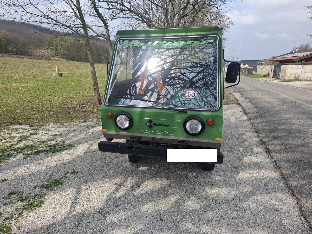 Multicar M 25 3 stranny sklápač redukovana prevodovka - 2