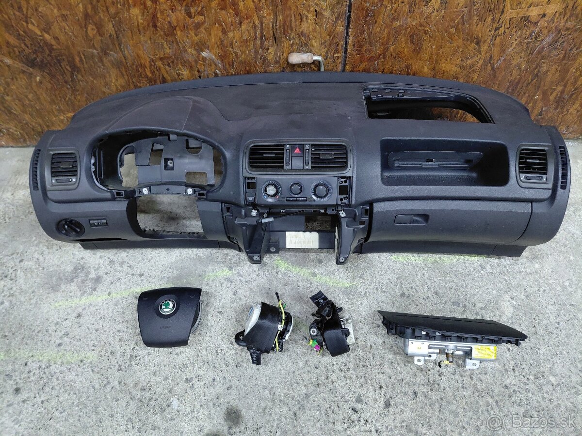 Škoda fabia 2 roomster airbagová sada - - 2